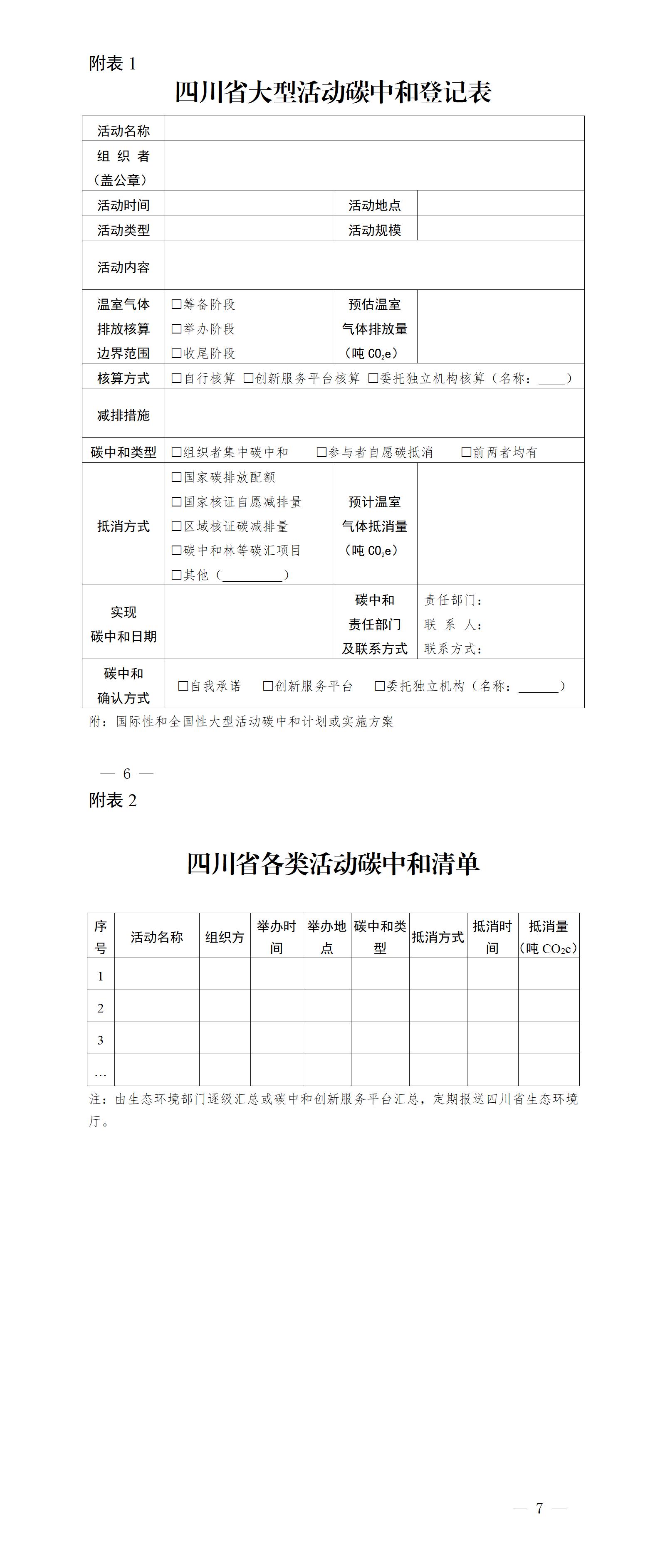 四川省积极有序推广和规范碳中和方案